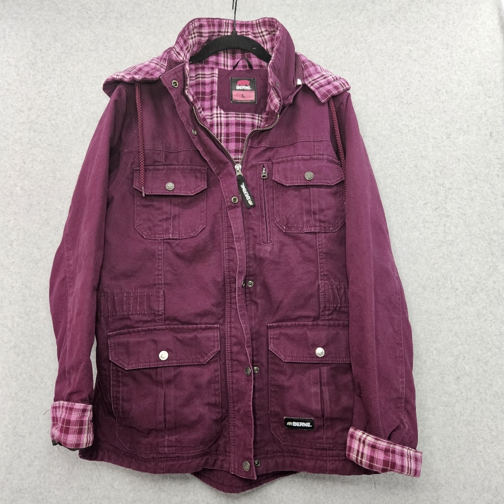 Women's Plum Utility Jacket